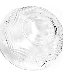set 6 boluri rotunde KIG kandy mic din sticla transparenta 120 mm 250 ml