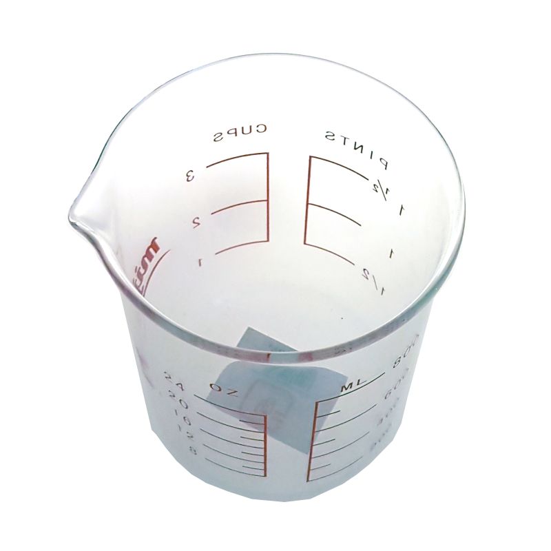 set 6 vase yena gradate MIJOTEX 0.8 l din sticla termorezistenta transparenta 800 ml