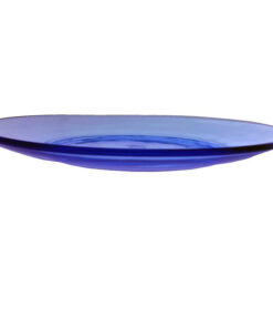 set 6 farfurii intinse rotunde DURALEX desert classic din sticla termorezistenta albastra